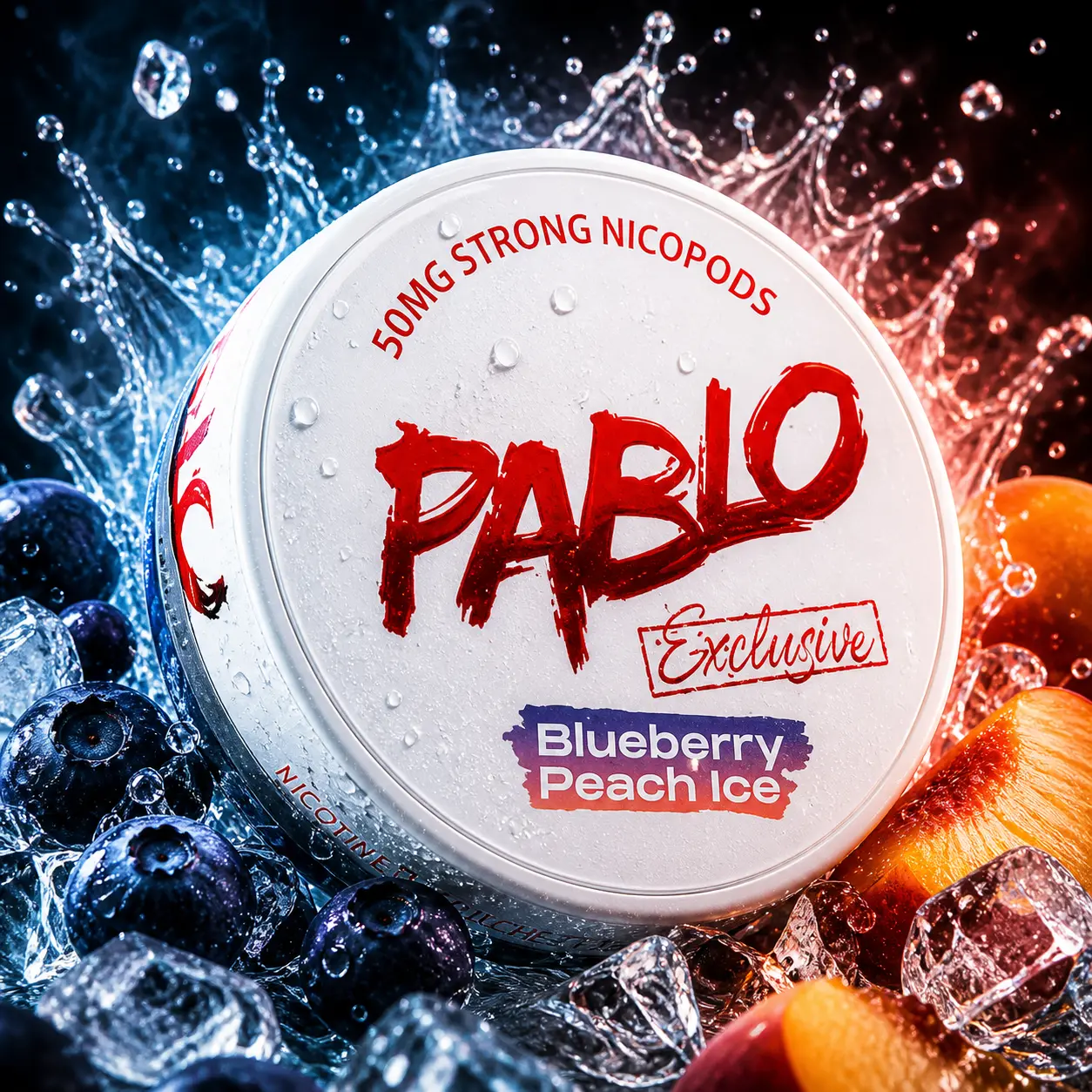 Pablo Blueberry Peach Ice
